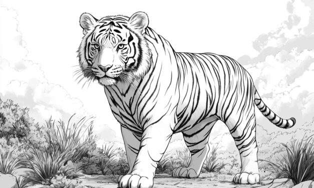 Majestätischer Tiger