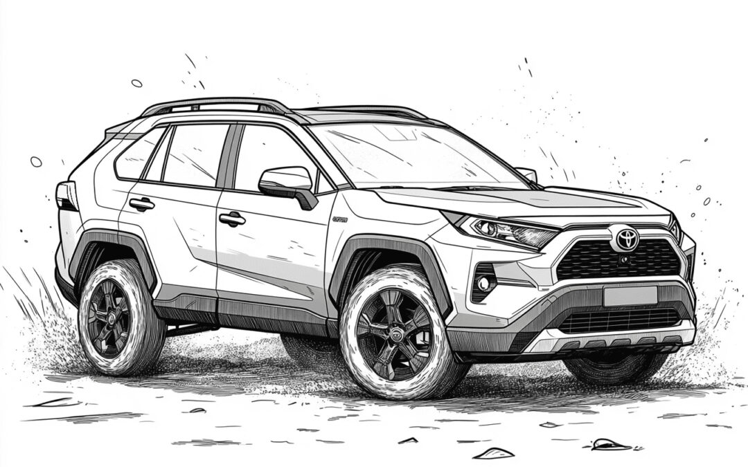 Toyota RAV4 off-road