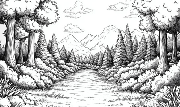 Wanderweg durch den Wald