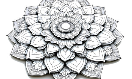 3D Blumenmandala