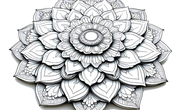 3D Flower Mandala