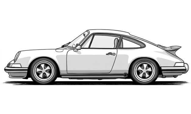 Old Porsche 911