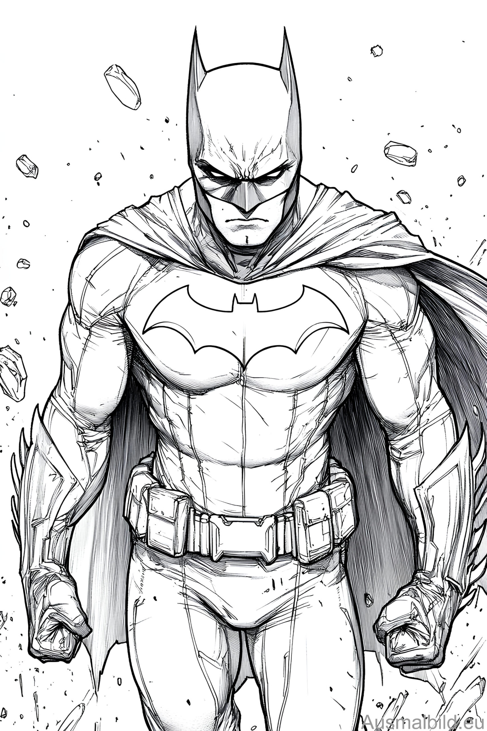 Batman Ausmalbild Batman Ausmalbild