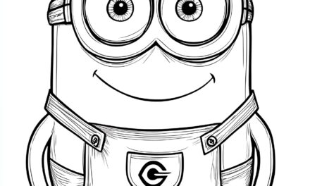 Fröhlicher Minion
