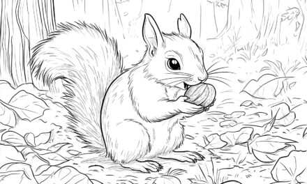 Gnawing Squirrel
