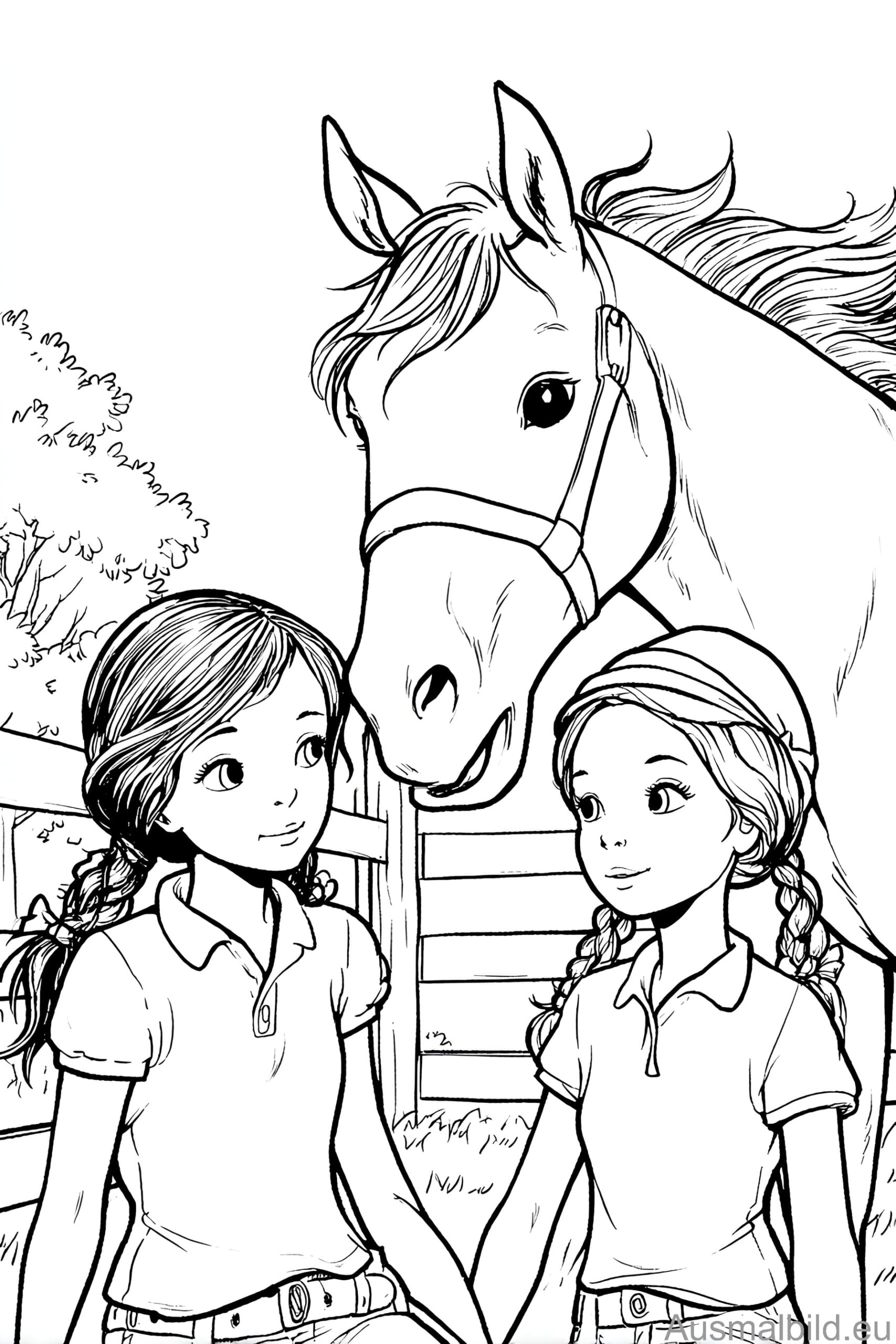2 Freundinnen und ihr Pferd 2 Freundinnen und ihr Pferd