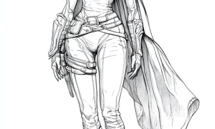 Junge RPG Elfenfrau