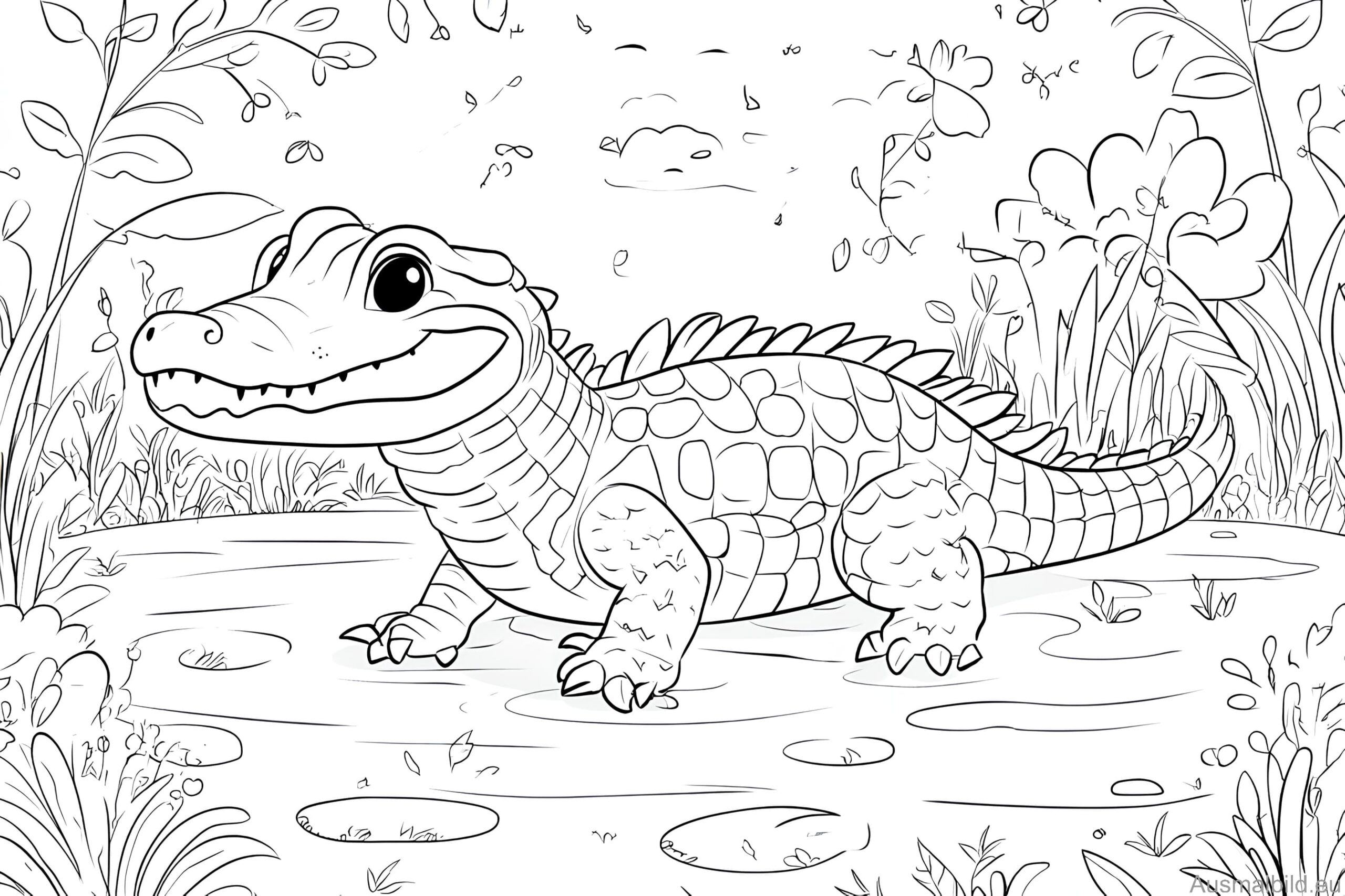 Süßer Alligator Süßer Alligator