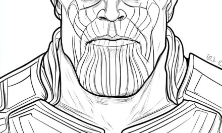 Thanos Ausmalbild