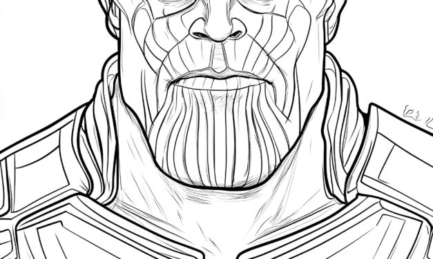Thanos Ausmalbild