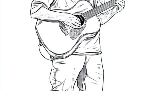 Ed Sheeran Ausmalbild