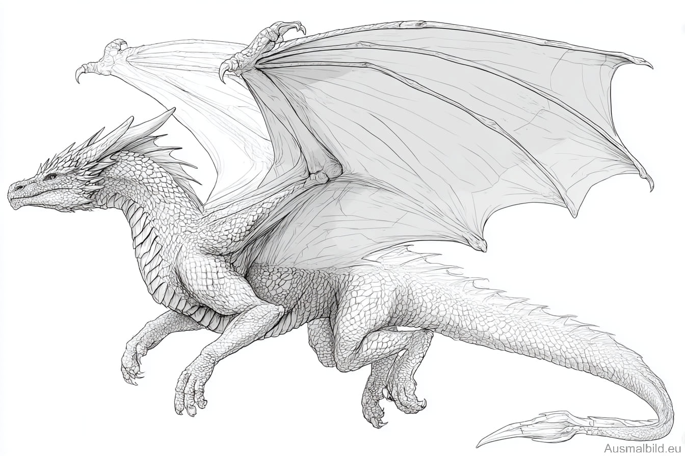 Fliegender alter Drache Fliegender alter Drache