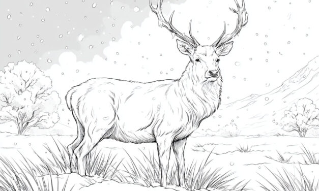 Deer in the Snow