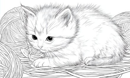 Cat in a Pile of Wool