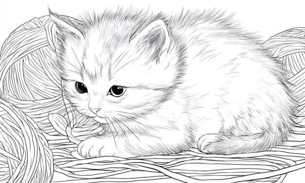 Cat in a Pile of Wool