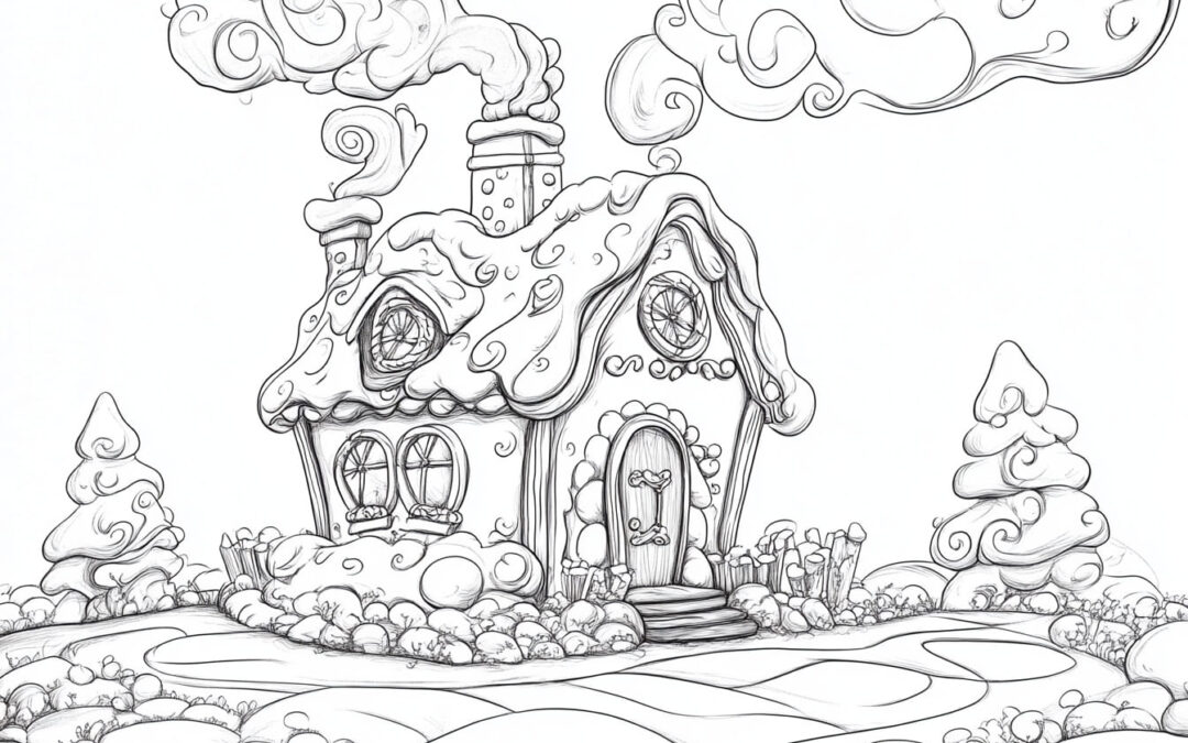 Gingerbread House in the Fairytale Forest