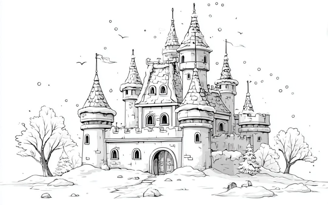Snow-Covered Castle