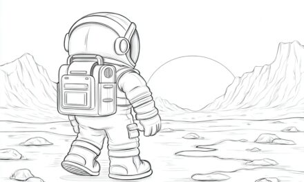 Astronaut On The Moon