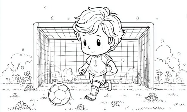 Fußballspieler Vor Dem Tor