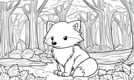 Kleiner Fuchs Im Wald