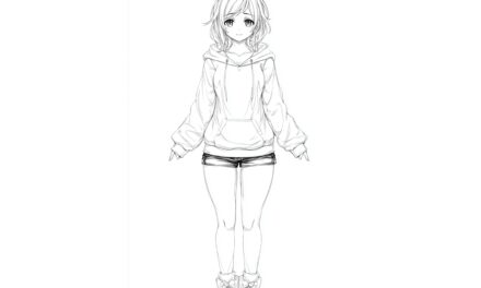 Manga Mädchen In Shorts