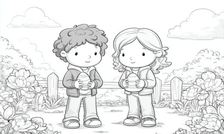 Ostereiersuche Im Garten