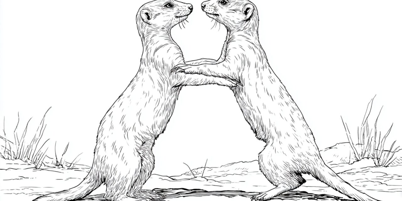 Tanzende Erdmännchen