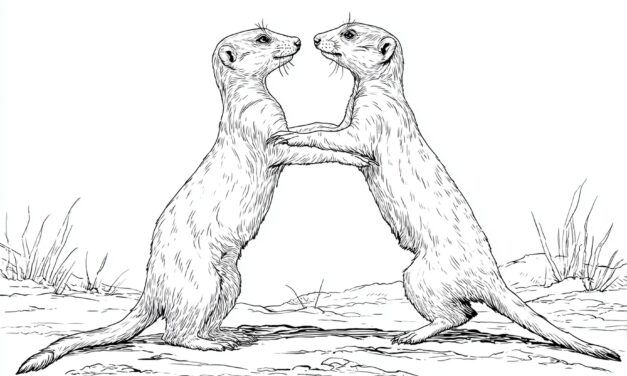 Tanzende Erdmännchen