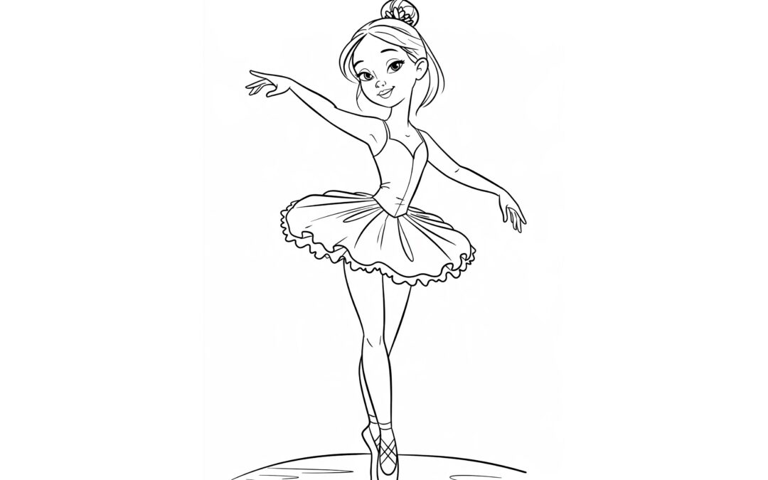 Ballerina Auf Der Bühne
