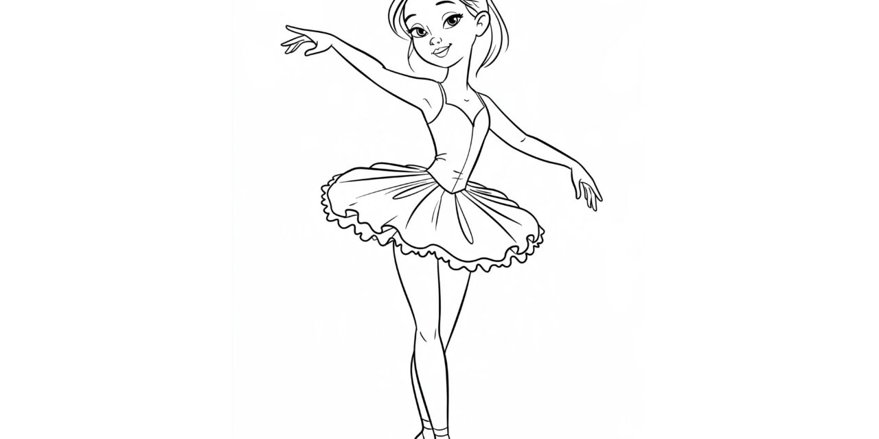 Ballerina Auf Der Bühne
