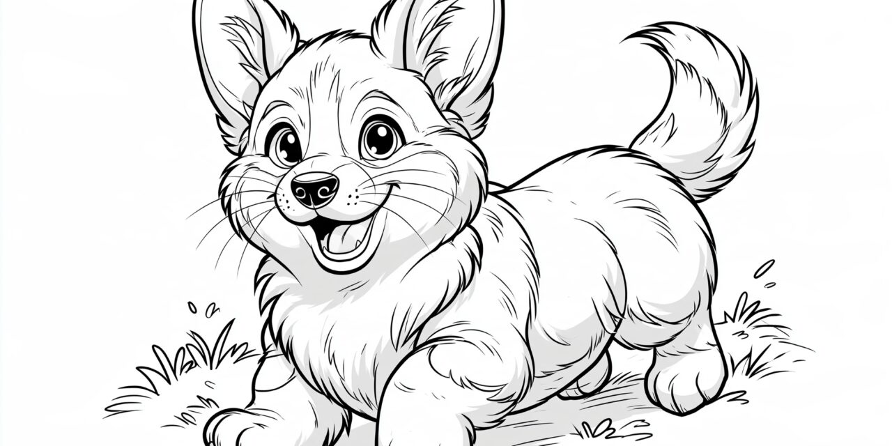 Happy Corgi