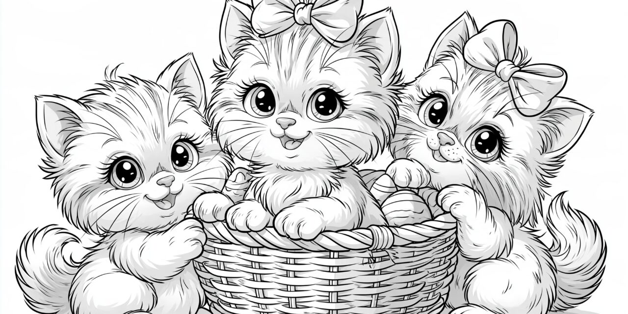 Kittens in a Basket