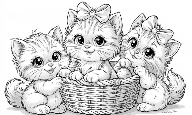 Kittens in a Basket
